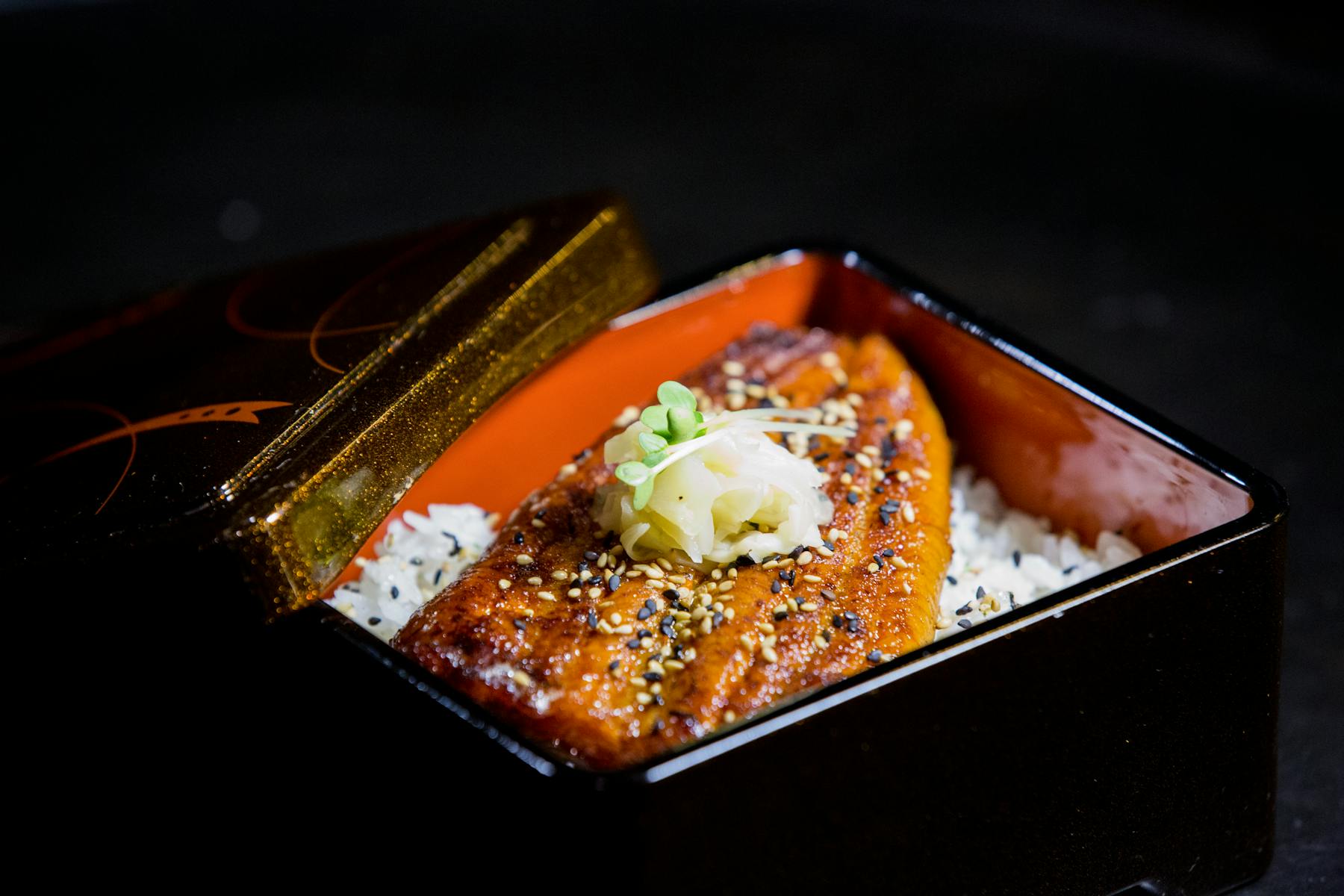 a box of food